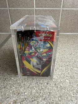 Pokemon TCG: Mega Evolution Enhanced Booster Display Box With Acrylic Box - Image 3
