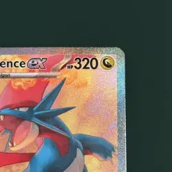 2025 Pokemon Scarlet & Violet Journey Together #187 Salamence ex SIR - Image 3