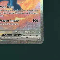 2025 Pokemon Scarlet & Violet Journey Together #187 Salamence ex SIR - Image 4