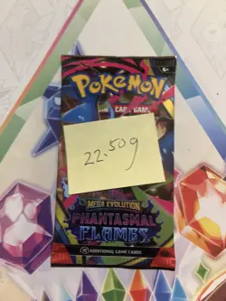 Very Heavy! 22.59g Pokemon TCG ME Phantasmal Flames Pack Sealed! - Image 2