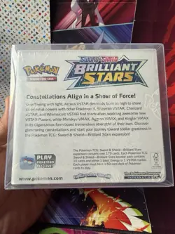 Pokemon Sword & Shield Brilliant Stars Booster Box + 3 Bonus Packs - Image 5