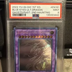 2022 YU-GI-OH! GFP2-GHOSTS FROM TH 1ST EDITION BLUE-EYES ULTIMATE DRAGON PSA 9 - Image 4