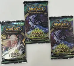 3x Dark Portal WoW Booster Pack New Sealed Product - World of Warcraft - Image 1