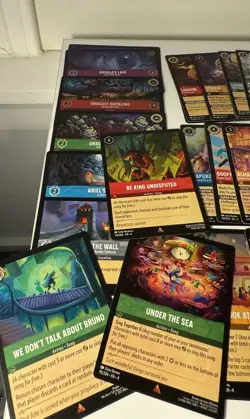 Disney Lorcana TCG, Ursula’s Return- EN4; Rare And Super Rare Card Lot - Image 4