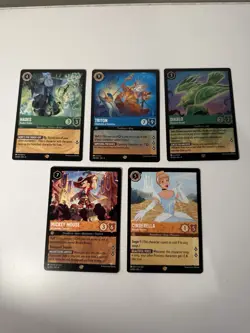 Disney Lorcana TCG, Ursula’s Return- EN4; Legendary Card Lot - Image 1