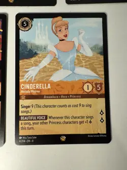 Disney Lorcana TCG, Ursula’s Return- EN4; Legendary Card Lot - Image 2