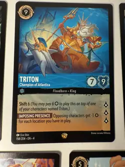 Disney Lorcana TCG, Ursula’s Return- EN4; Legendary Card Lot - Image 4