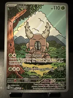 Pinsir 168/167 Holo Illustration Rare Twilight Masquerade Pokemon Card - Image 1