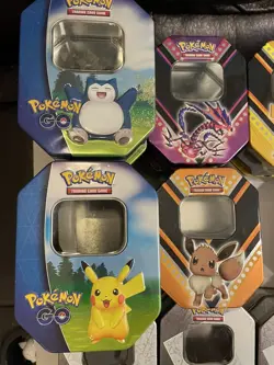 Lot of 24 EMPTY Various 2020 2021 & 2022 Pokemon Tins EMPTY NO CARDS - Image 4