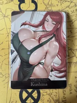 Kushina Naruto ACG Goddess Story Waifu Anime Custom Card - Image 1