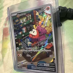 Pokemon TCG Fuecoco Full Art Holo Card Paldea Evolved Illustration, Rare 201/193 - Image 4