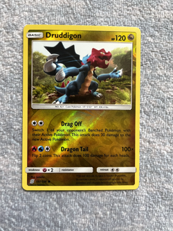 Pokemon Card - Druddigon - Reverse Holo (157/236 - Unified Minds) - Image 1