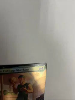 The Cabbage Merchant Extended Art Foil Card #0203 MTG LP - Image 3