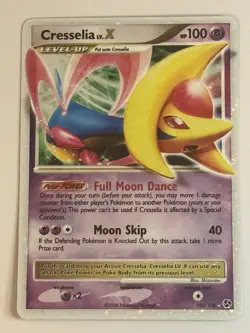 Pokemon TCG Cresselia LV.X Holo Ultra Rare Card 103/106 Great Encounters NM - Image 1