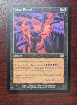Cabal Ritual Torment Mtg Magic the Gathering - Image 1