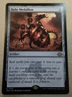 Ruby Medallion - Modern Horizons 3 Regular - Mtg - Image 1
