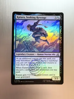 Katara, Seeking Revenge - 148 - MTG Avatar: The Last Airbender - Uncommon - FOIL - Image 1