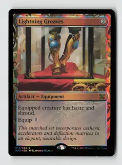 Lightning Greaves M Masterpiece Series: Kaladesh Inventions MPS 14 NM - Image 1