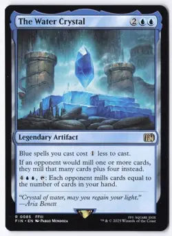 MTG ~ The Water Crystal ~ FINAL FANTASY ~ Near Mint - Image 1