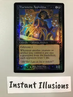 NM Marionette Apprentice - (Retro Frame) Modern Horizons 3 Foil Mtg Tcg - Image 1