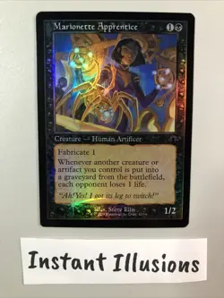 NM Marionette Apprentice - (Retro Frame) Modern Horizons 3 Foil Mtg Tcg - Image 2