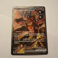Pokemon Volcanion ex 182/159 Journey Together Special Illustration Rare SIR - Image 1