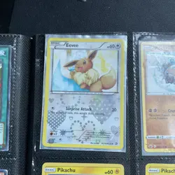 Pokemon Eevee RC14/RC25 Legendary Treasures Radiant Collection Holo Uncommon - Image 1