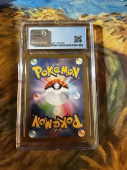 2023 Japanese Pokemon Yu Nagaba Espeon Promo CGC Blue Label Pristine 10 - Image 2