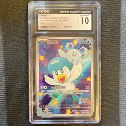 Pokemon Quaxly 05/099 Holo Gem Pack Vol. 1 CGC 10 Chinese 2025 - Image 1