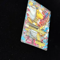Pokemon Mega Ampharos EX Ultra Rare Full Art Holo Electric Card 2015 #88/98 - Image 3