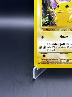 E3 Pikachu Promo 1999 Pokemon Base Set Yellow Cheeks 58/102 TCG WOTC LP - Image 5