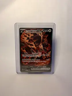 Pokemon TCG Bloodmoon Ursaluna EX Holo Prismatic Evolutions 168/131 - Image 1