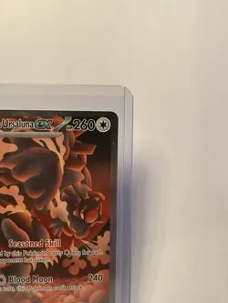 Pokemon TCG Bloodmoon Ursaluna EX Holo Prismatic Evolutions 168/131 - Image 2