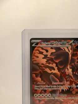 Pokemon TCG Bloodmoon Ursaluna EX Holo Prismatic Evolutions 168/131 - Image 3