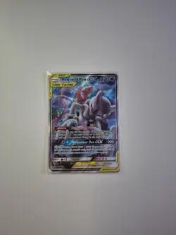 Pokemon TCG Mewtwo & Mew GX Full Art Tag Team Black Star Promo #SM191 - Image 3