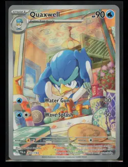 Quaxwell 207/193 Pokemon Paldea Evolved Illustration Rare Near Mint - Image 1