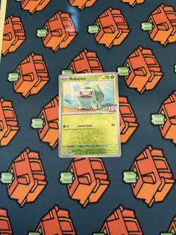 2023 Pokemon Scarlet & Violet 151 Bulbasaur (S&V 151 Stamped) #001/165 NM - Image 1