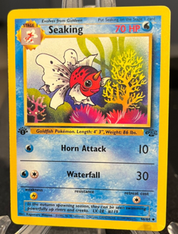 Pokemon 1st Edition SEAKING 46/64 1999 WOTC - Image 1