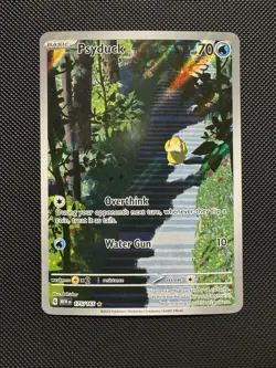 Pokemon TCG Psyduck 175/165 SV: Scarlet & Violet 151 Illustration Rare Near Mint - Image 1