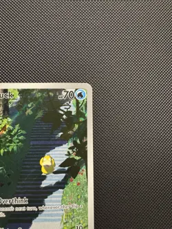 Pokemon TCG Psyduck 175/165 SV: Scarlet & Violet 151 Illustration Rare Near Mint - Image 3