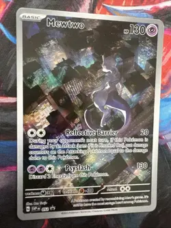 Pokemon Mewtwo SVP Scarlet & Violet Promo 052 130HP 2023 TCG UPC - Image 2