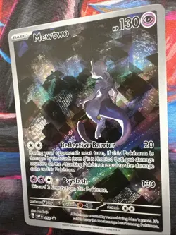 Pokemon Mewtwo SVP Scarlet & Violet Promo 052 130HP 2023 TCG UPC - Image 3