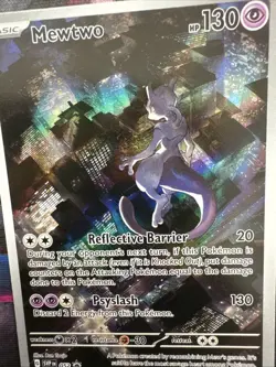 Pokemon Mewtwo SVP Scarlet & Violet Promo 052 130HP 2023 TCG UPC - Image 4