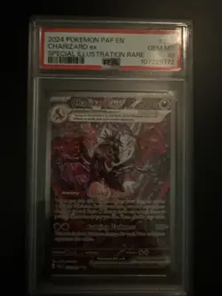 Pokemon TCG Charizard EX Paldean Fates Sir 234/091 PSA 10 - Image 3