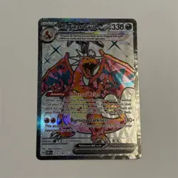 Charizard ex 215/197 EX Holo OBF Stage 2 Dragon 330 HP Pokemon TCG English - Image 1