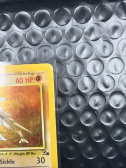 Pokemon TCG Kabutops Fossil 9 Holo Unlimited Holo Rare - MP - Image 3