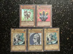 Yugioh YAP1 Small Collection Jinzo, Warrior Taro, Celtic Guardian, Megami - Image 1
