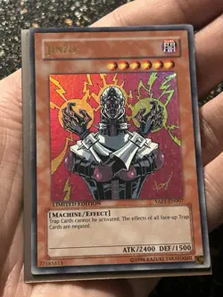 Yugioh YAP1 Small Collection Jinzo, Warrior Taro, Celtic Guardian, Megami - Image 2