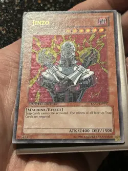 Yugioh YAP1 Small Collection Jinzo, Warrior Taro, Celtic Guardian, Megami - Image 3