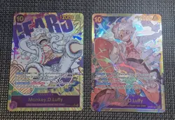 One Piece OP05-119 Monkey D. Luffy Gear 5 Parallel SEC Alt Art English & SEC - Image 1